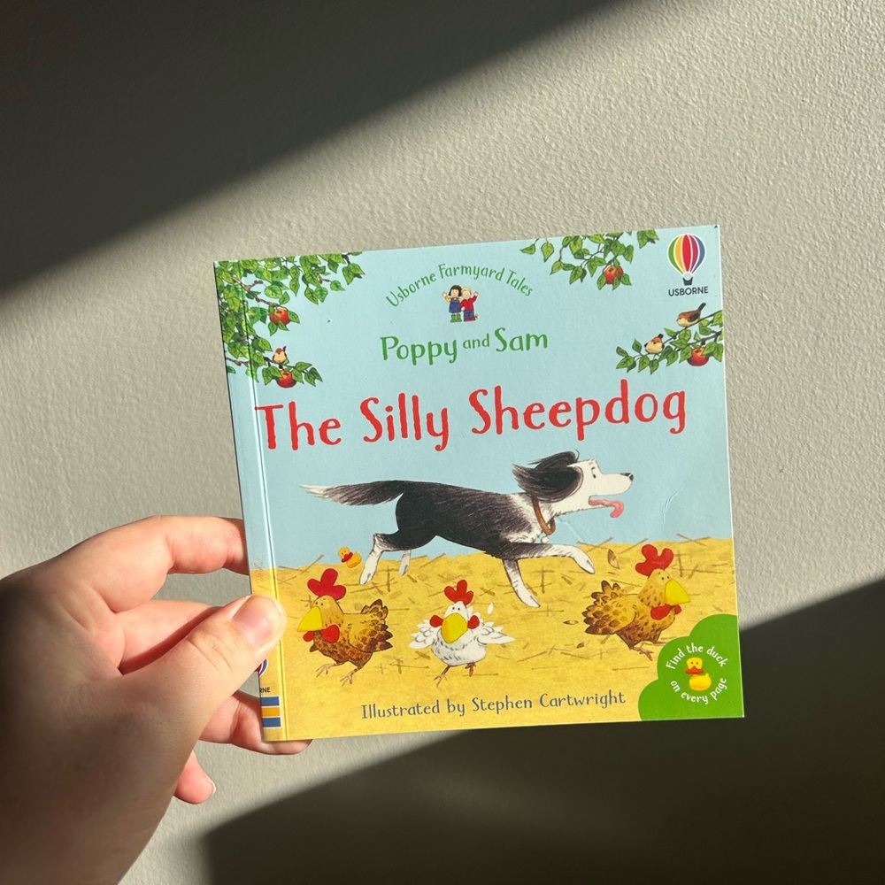 Usborne poppy & sam silly sheepdog book